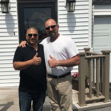 Triton Exterior Cleaning Inc Happy Customer Lynbrook NY